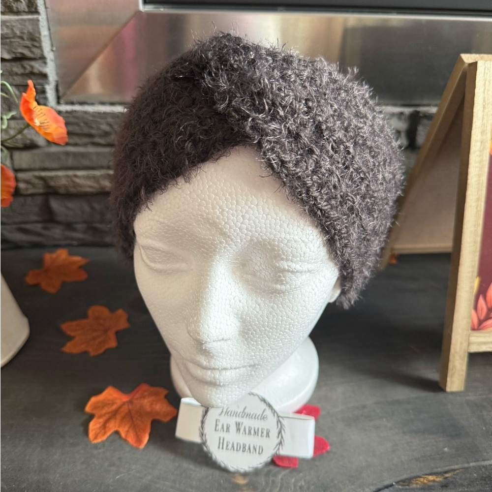 Cozy Brown Ear Warmer Headband